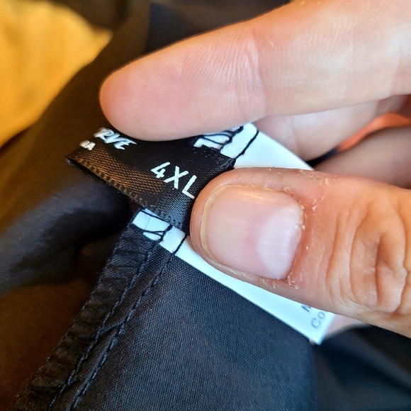 SHEIN curve plus size black gold polka dot skirt - Picture 2 of 2